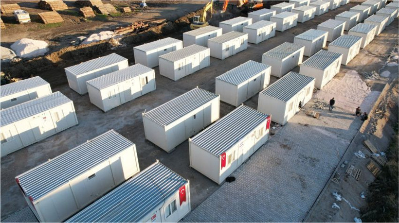 Sındırgı’da Depremzedelere Umut: Konteyner Kent Yükseliyor - Resim: 3