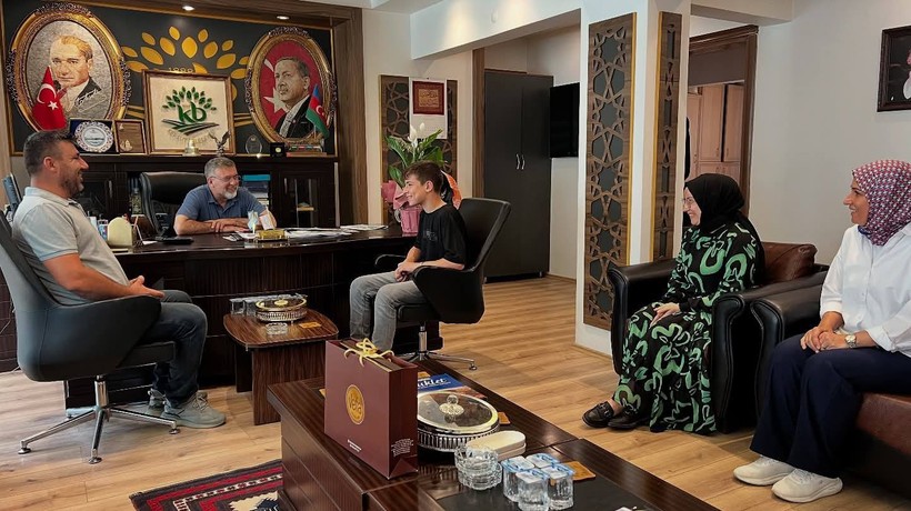 Başkan Cankul, Ali Uslu’yu Ağırladı