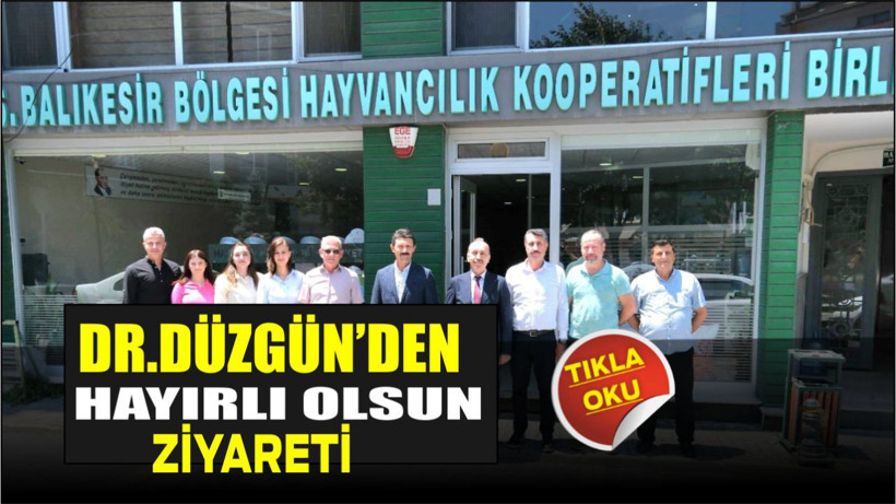 Tarım Müdürü Dr. Hüseyin Düzgün’den Haykoop’a Ziyaret