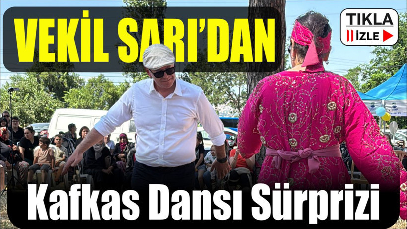 Milletvekili Serkan Sarı’dan Kafkas Dansı Sürprizi