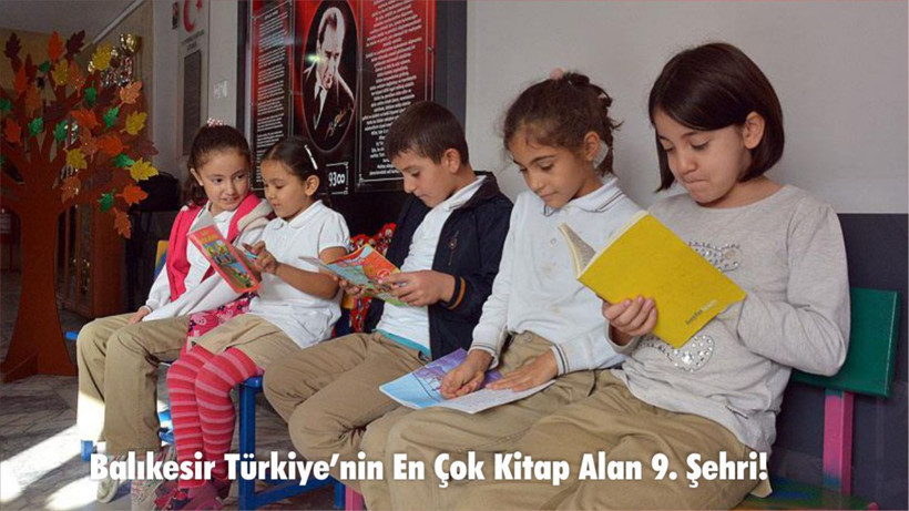 Balıkesir Türkiye’nin En Çok Kitap Alan 9. Şehri!