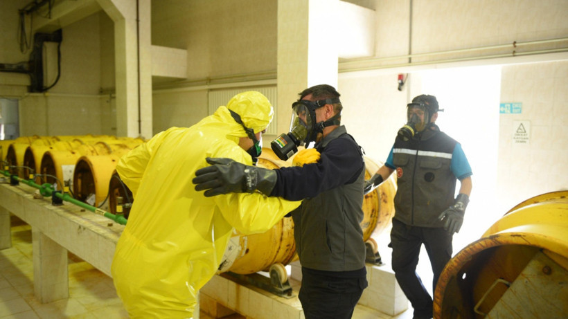 BASKİ’den 20 ilçede acil durum tatbikatı