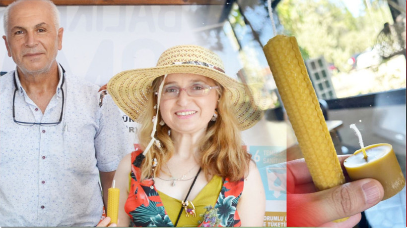 Doğallığıyla Dikkat Çekiyor: Muammer Özel Festivalde Bal Ve Balmumu Ürünlerini Tanıttı
