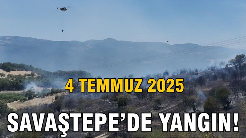 Savaştepe'de Çıkan Yangına Müdahale