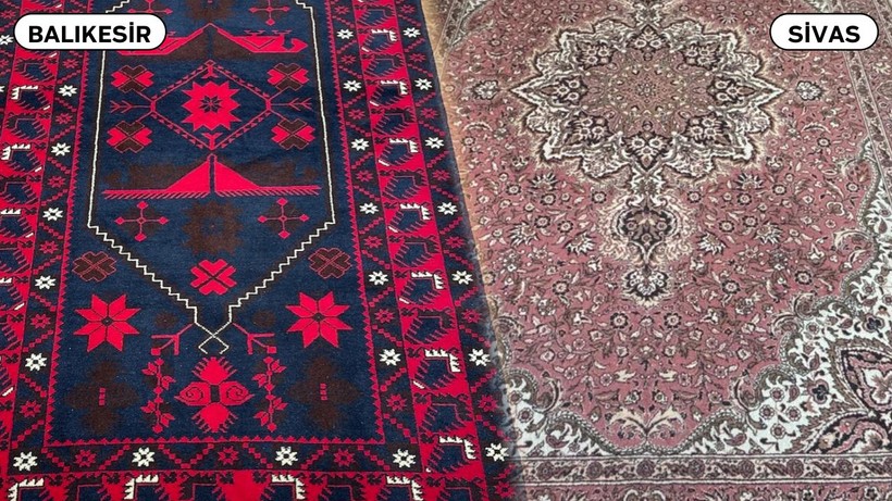 Sivas ve Balıkesir Halıları