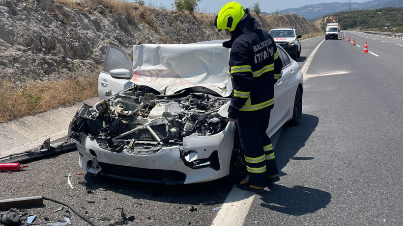 Balıkesir-Bursa Karayolunda Feci Kaza