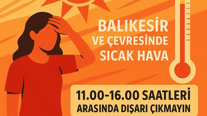 Balıkesir’de 41 Dereceye Kadar Yükselecek! Sıcaklık Uyarısı Geldi