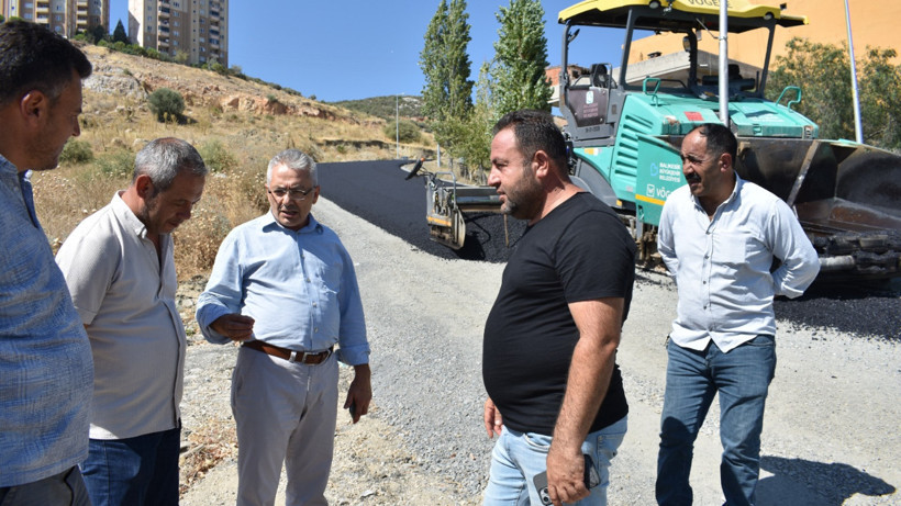 Edremit İbrahimce Mahallesi’nde Yol Hamlesi