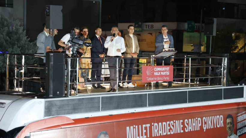 Özgür Özel, Aksaray’da : "Miting'e Değil Eyleme Geldim"