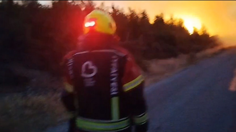 Balıkesir Çanakkale'de Süren Yangın İçin Seferber Oldu