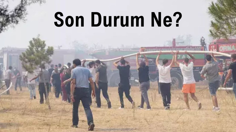 Çanakkale Yangını son durum