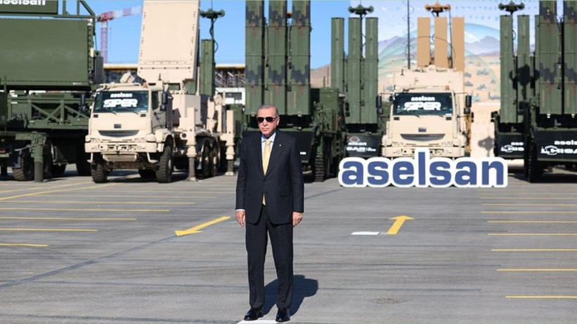 Erdoğan Aselsan’ın Yeni Ürününü Tanıttı: Çelik Kubbe Envanterde