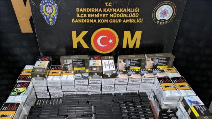 Bandırma’da Kaçakçılık Baskınında Neler Bulundu?