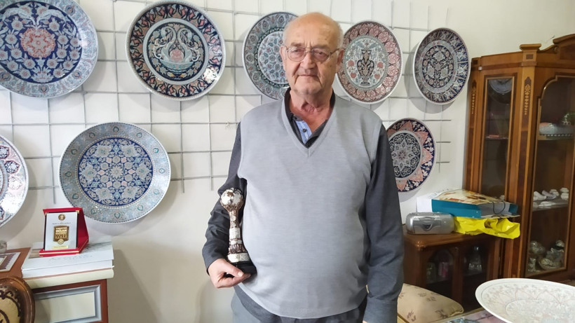 UNESCO ödüllü çini ustası Hamza Üstünkaya hayatını kaybetti - 2. resim