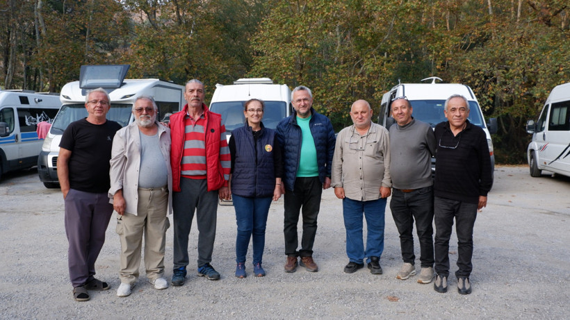 Başkan Semizel, Kamp Karavan Buluşması’nı Ziyaret Etti