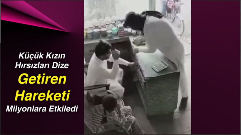 Küçük Kızın Hırsızları Dize Getiren Hareketi Milyonları Etkiledi