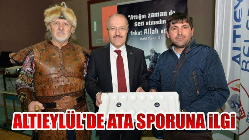 ALTIEYLÜL’DE ATA SPORUNA İLGİ