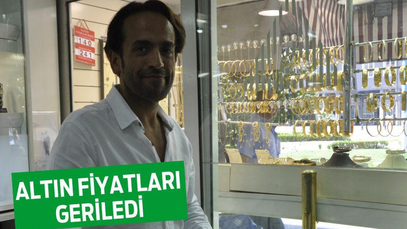 ALTIN FİYATLARI GERİLEDİ