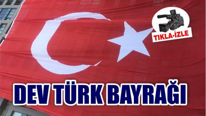 2400 Metrekarelik Dev Türk Bayrağı