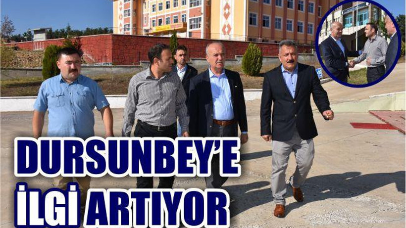 DURSUNBEY'E İLGİ ARTIYOR