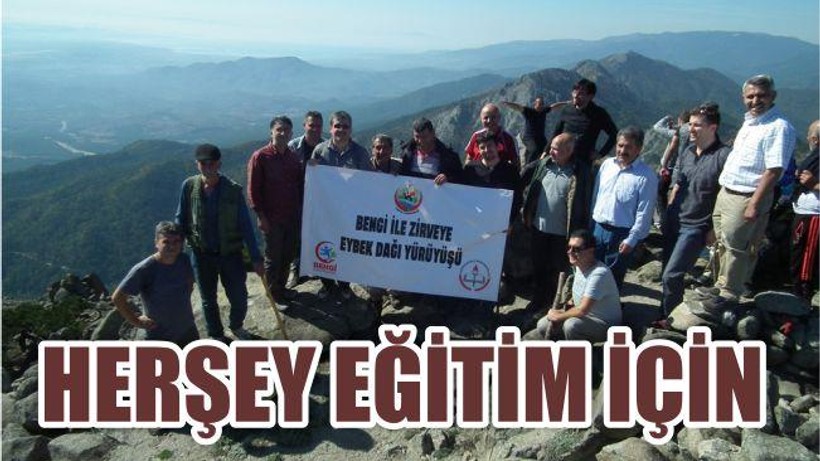 Eğitim projesi için zirve yaptılar