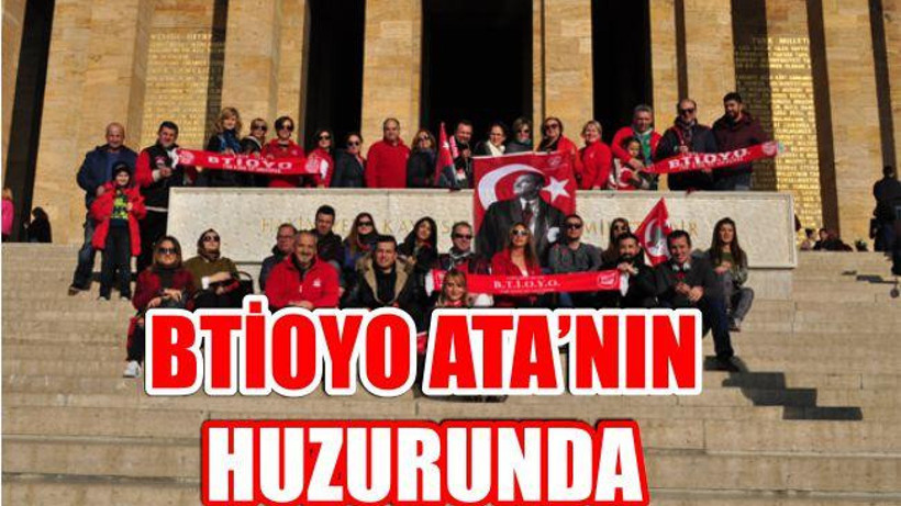 BTİOYO MEZUNLARI ATA'NIN HUZURUNDA