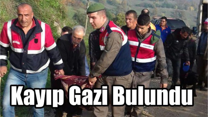 Kayıp gaziyi "Lamba" buldu