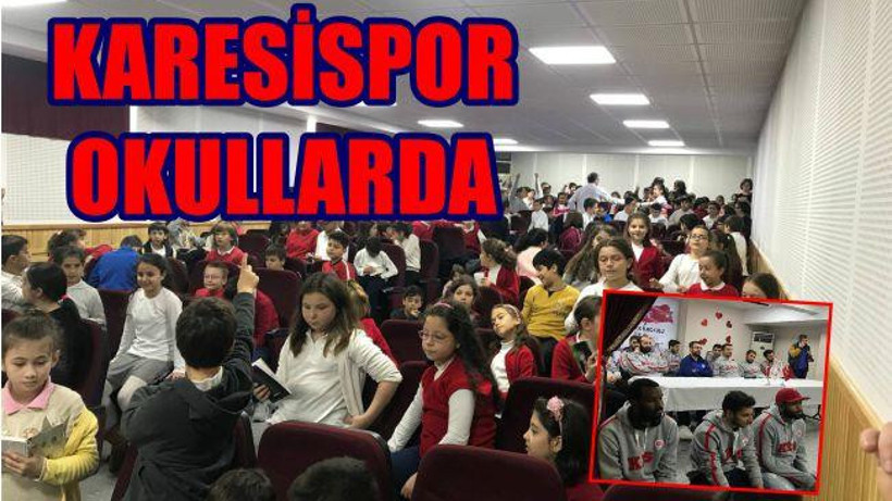 KARESİSPOR OKULLARDA