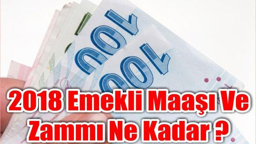 2018 Emekli Maaşı Ve Zammı Ne Kadar ?