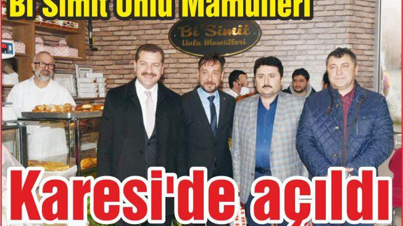 Bi Simit Unlu Mamülleri Karesi'de