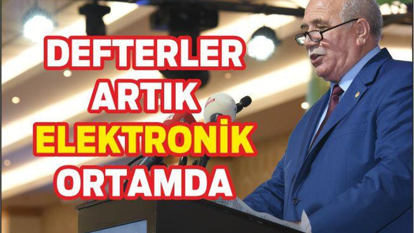 DEFTERLER ARTIK ELEKTRONİK ORTAMDA
