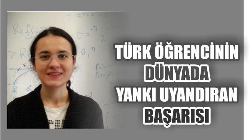 TÜRK ÖĞRENCİNİN BAŞARISINI AZİZ SANCAR DUYURDU