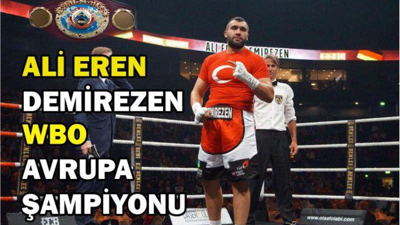 Ali Eren Demirezen Avrupa Şampiyonu