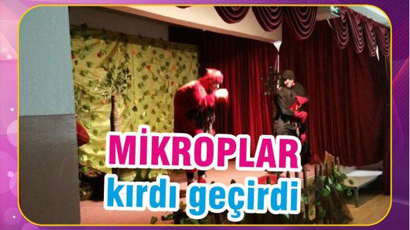 MİKROPLAR GÜLDÜRDÜ