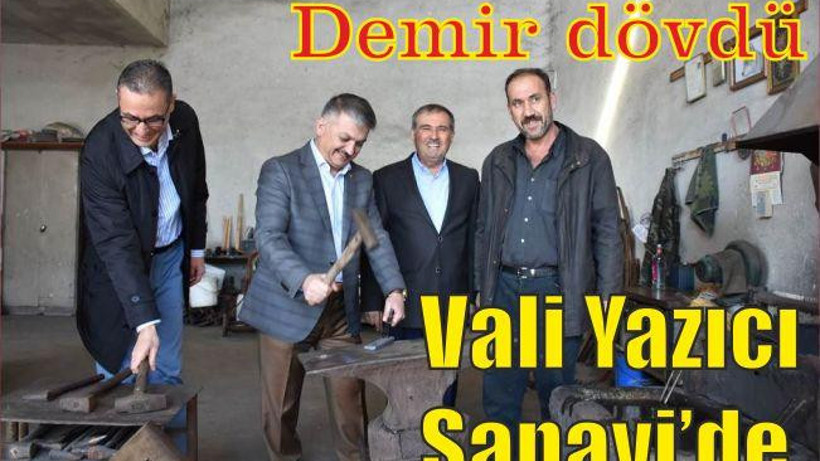 VALİ YAZICI, BİGADİÇ SANAYİ SİTESİNDE ESNAFLA BİR ARAYA GELDİ, ÇAY İÇTİ, SORUNLARI DİNLEDİ
