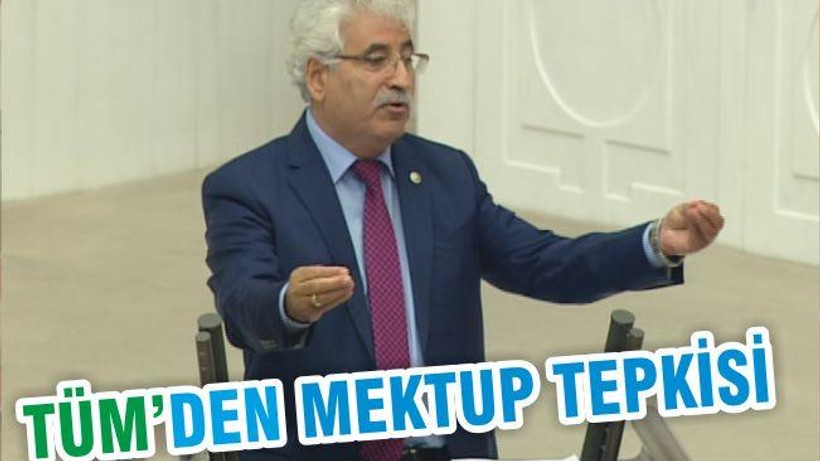 CHP’Lİ TÜM’DEN MEKTUP TEPKİSİ !