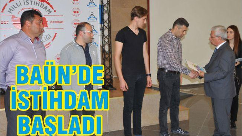 BAÜN, İŞKUR ve Şişecam İşbirliği ile İstihdam Başladı