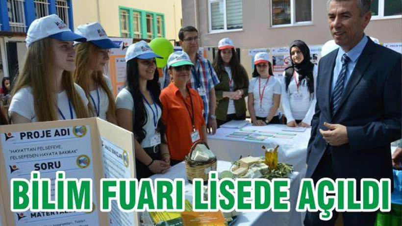 TÜBİTAK 4006 BİLİM FUARI’NIN AÇILIŞI YILMAZ AKPINAR MESLEKİ VE TEKNİK ANADOLU LİSESİ’NDE YAPILDI