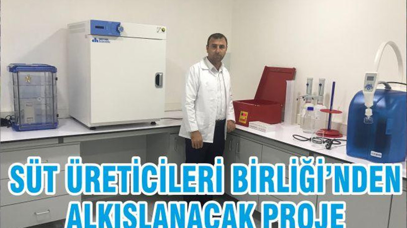 SÜT ÜRETİCİLERİ BİRLİĞİ’NDEN ALKIŞLANACAK PROJE