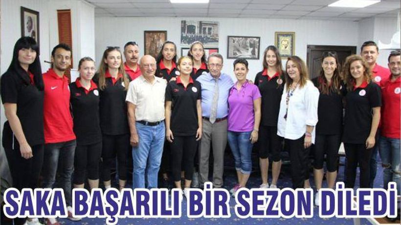 SAKA BAŞARILI BİR SEZON DİLEDİ