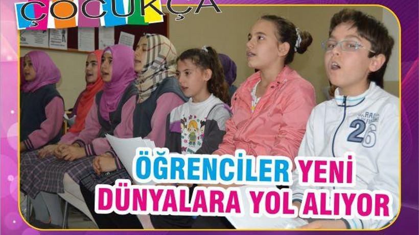 ÖĞRENCİLER YENİ DÜNYALARA YOL ALIYOR
