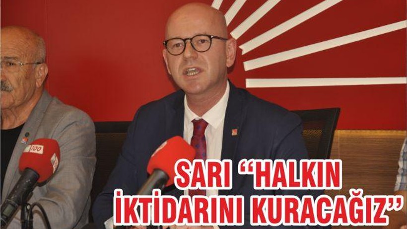 SARI ‘‘HALKIN İKTİDARINI KURACAĞIZ’’