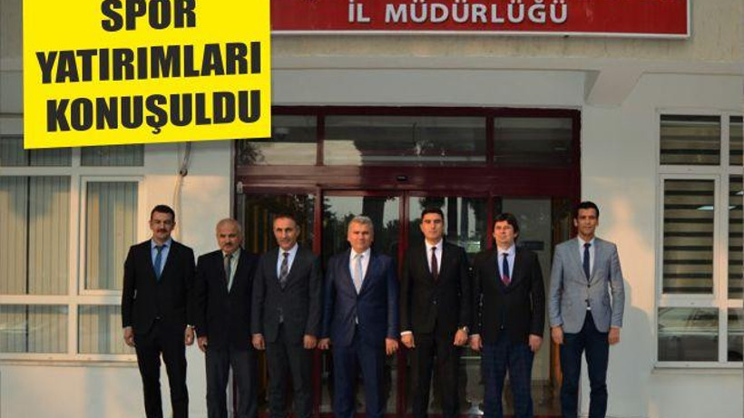 SPOR YATIRIMLARI KONUŞULDU