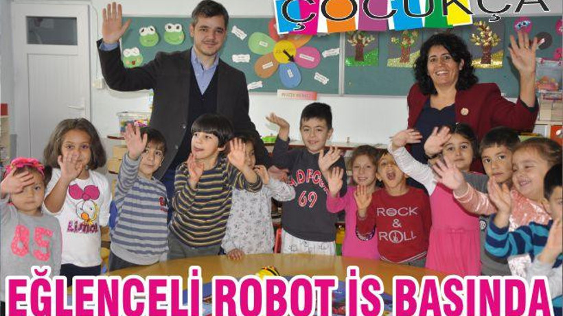 EĞLENCELİ ROBOT İŞ BAŞINDA
