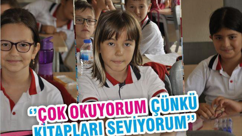 ‘’ÇOK OKUYORUM ÇÜNKÜ KİTAPLARI SEVİYORUM’’