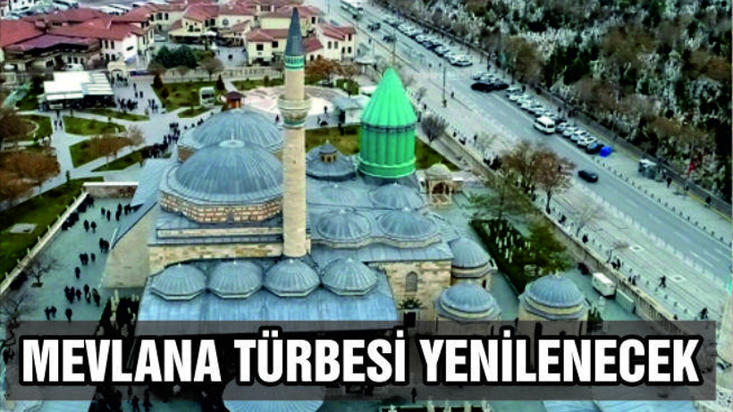 Mevlana’nın Turkuaz Kubbesi 64 Yıl Sonra Yenileniyor!
