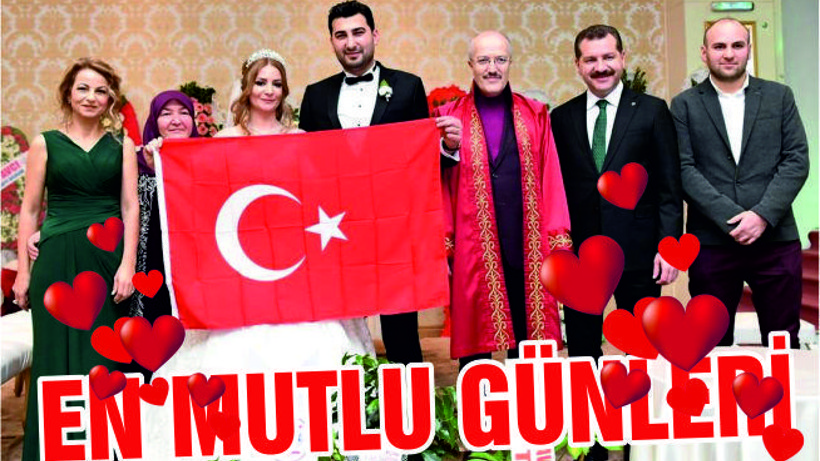 Baydan ve Kalyan ailelerinin mutlu günü