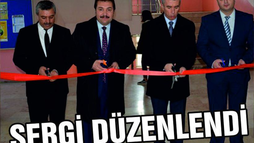 RESİM SERGİSİ DÜZENLENDİ