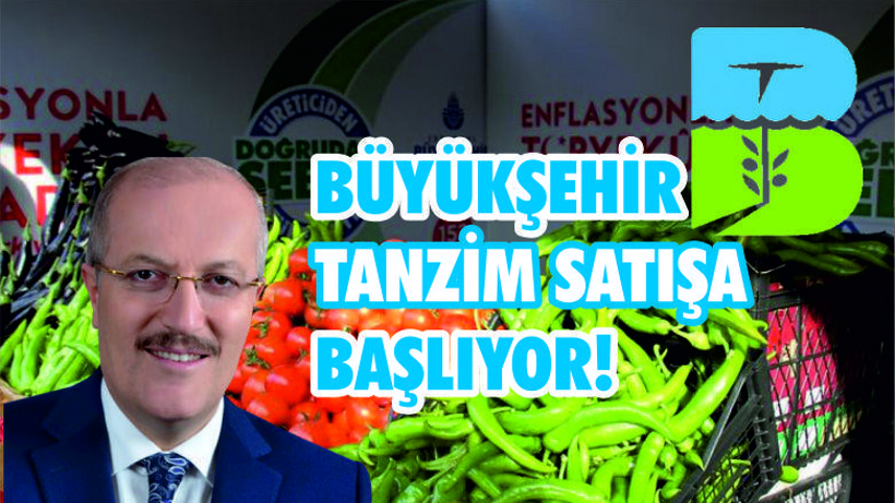 Büyükşehir tanzim satışa başlıyor