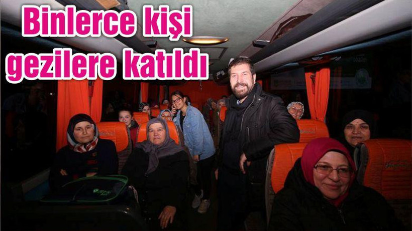 Sındırgılı kadınlar İstanbul'u gezdi